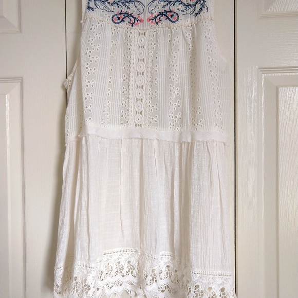 L Knox Rose Baby Doll Tunic Tank